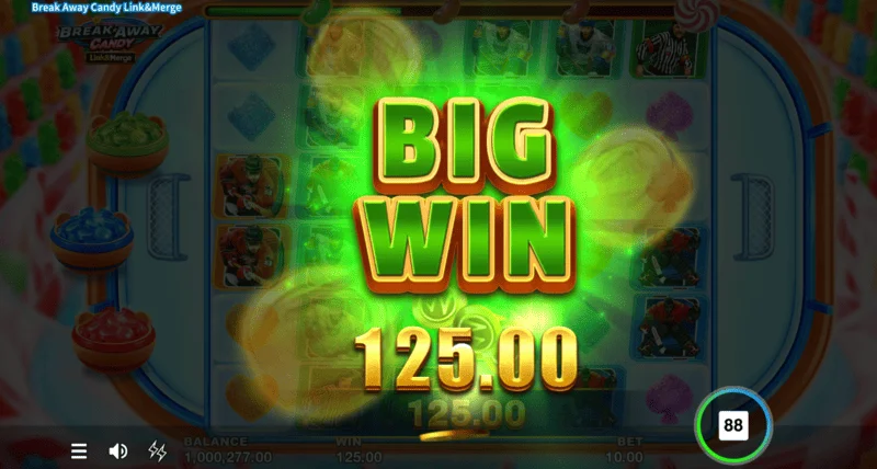Break Away Candy – Grand-Jackpot des 5000-fachen Einsatzes